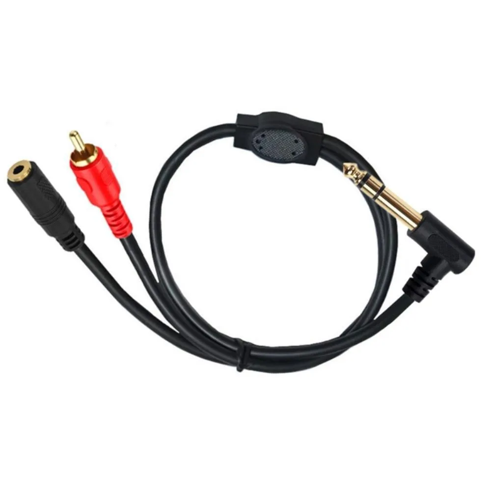 Ruth's sister Ruth's sister 90° 3.5mm TRS Stereo Jack Cable 50cm — product photo
