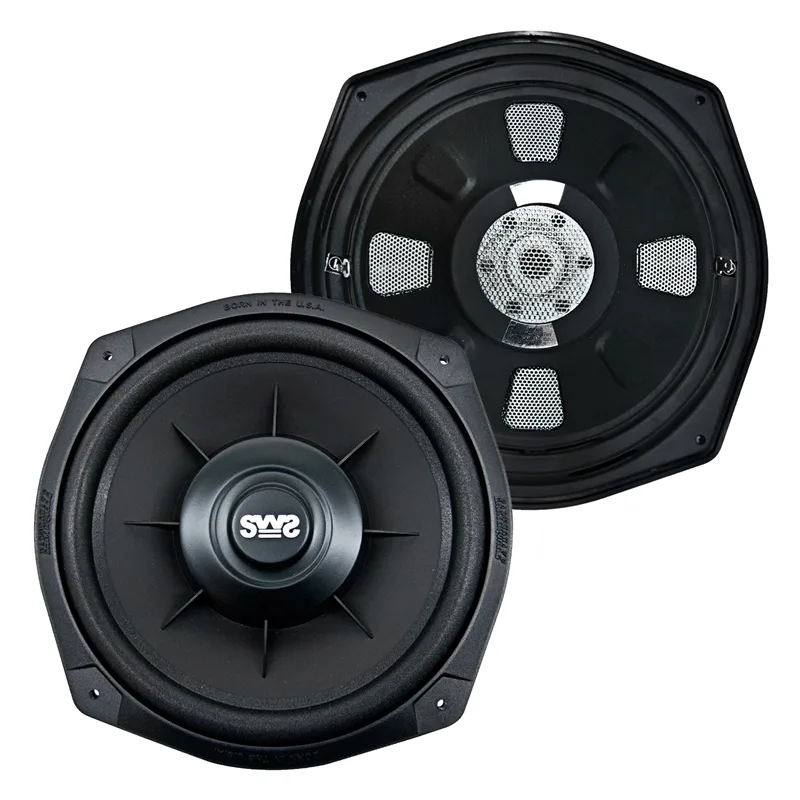 Earthquake Sound Earthquake Sound SWS-8Xi 8" 2 Ohm Shallow Subwoofer (pair) — product photo