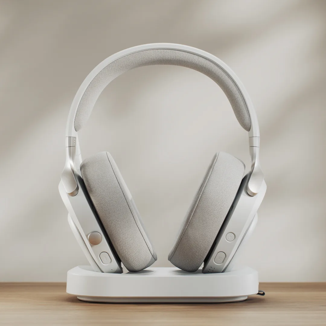 Fractal Design Fractal Design Scape Light Wireless Gaming Headset White FD-HS-SCA1-02 — product photo