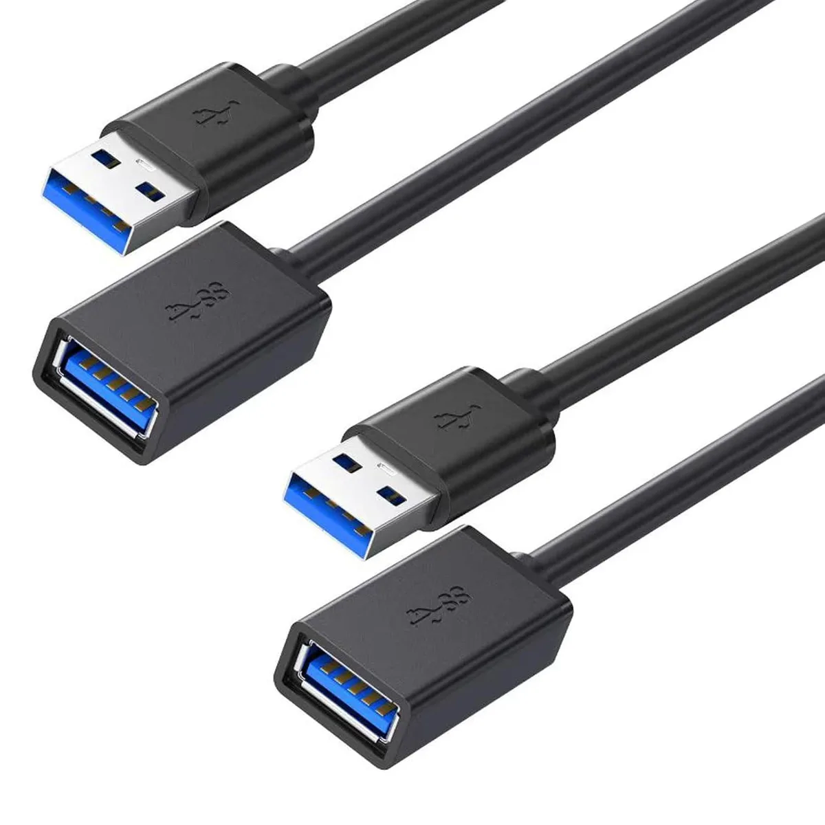 Boxwave Boxwave 2-Pack USB 3.0 Extension Cable 1.65FT 50CM — product photo