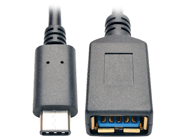 Tripp Lite Tripp Lite U428-06N-F USB 3.1 Gen 1 USB-C to USB-A cable 6 in — product photo
