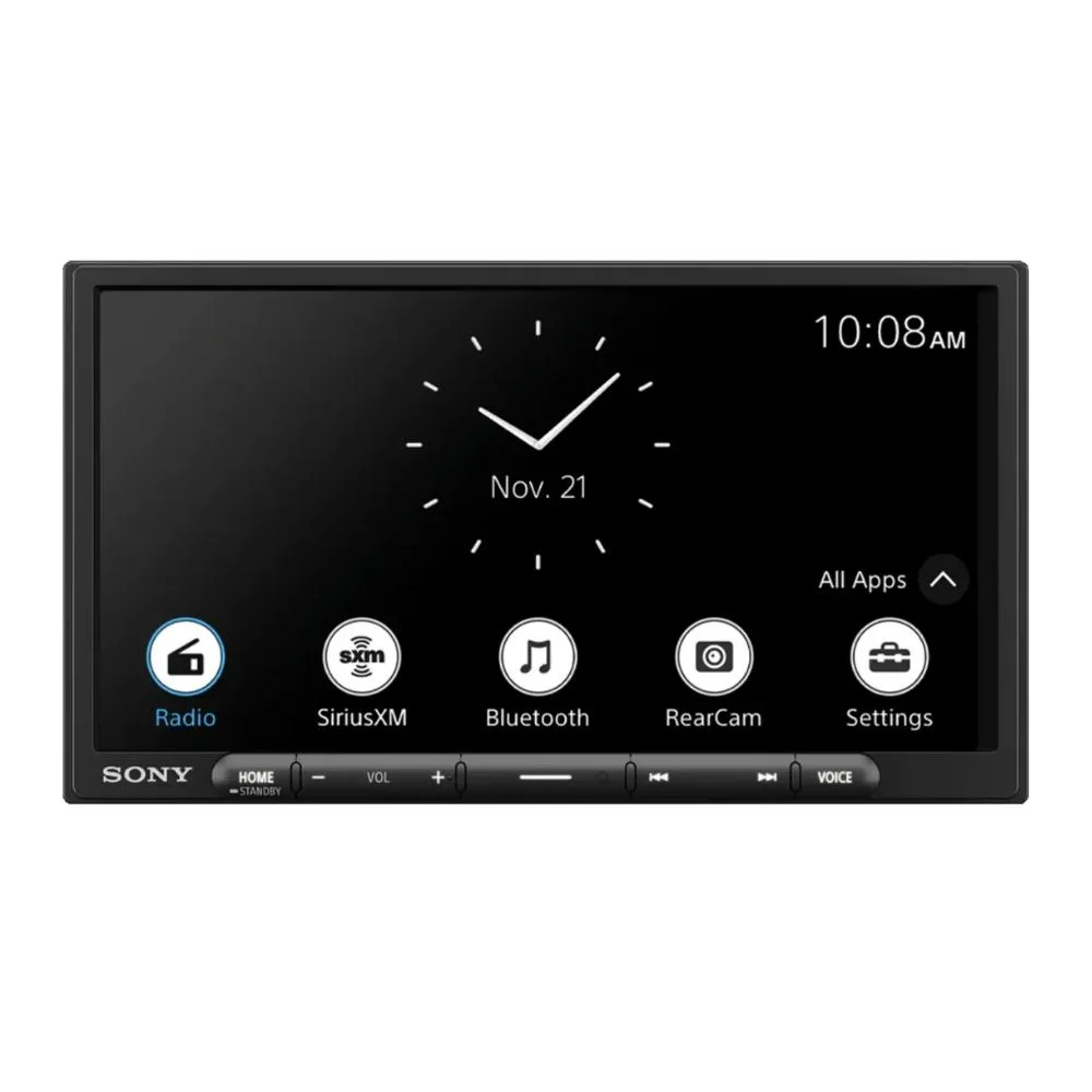 Sony Sony XAV-AX3700 6.95" 2-DIN Receiver with CarPlay, Bluetooth — product photo