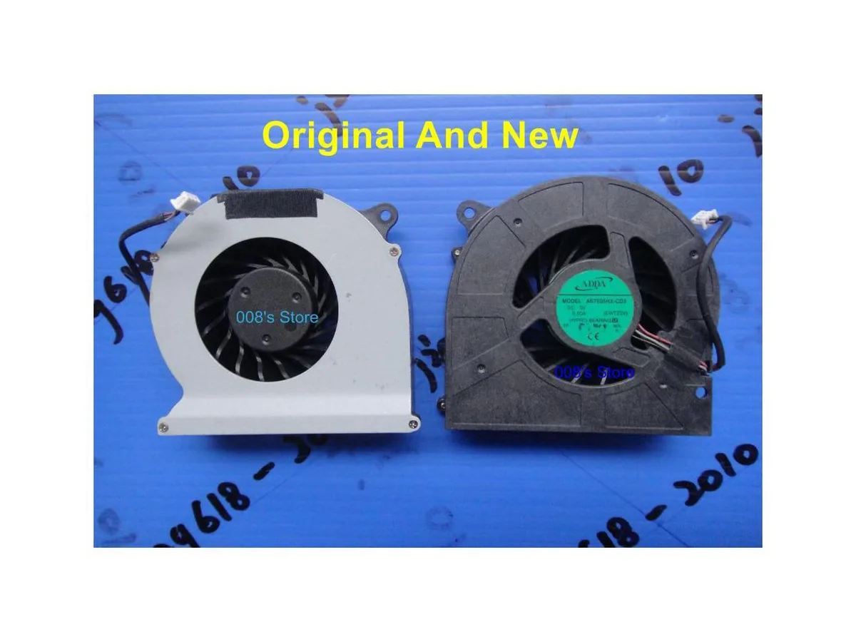 Fans Fans Laptop GPU Cooling Fan for Toshiba Qosmio X500 X505 X505-Q870 ADDA AB7005HX-CD3 DC 5V .5A — product photo