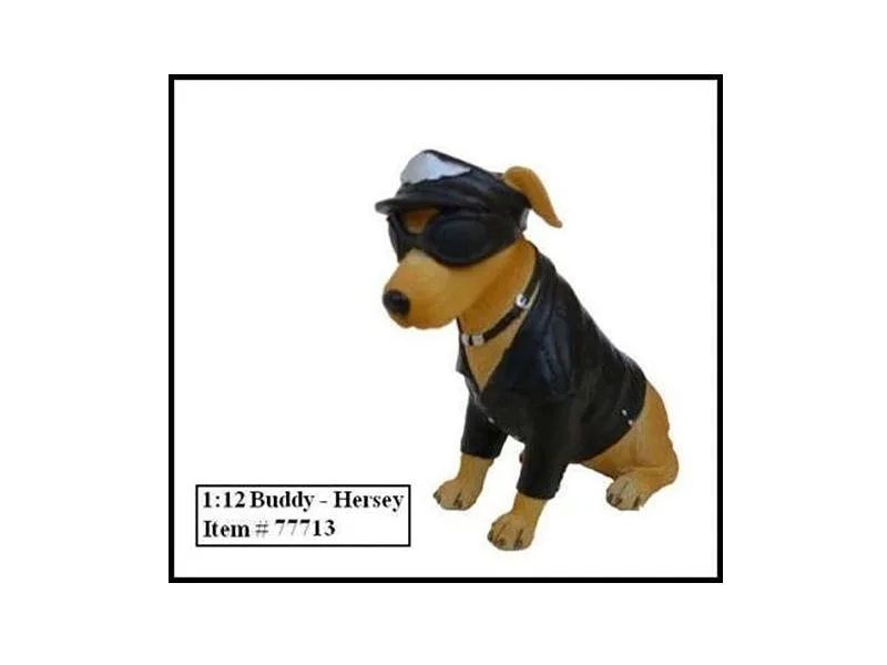 American Diorama American Diorama Bikers Dog "Buddy Hersey" 1:12 action figure — product photo