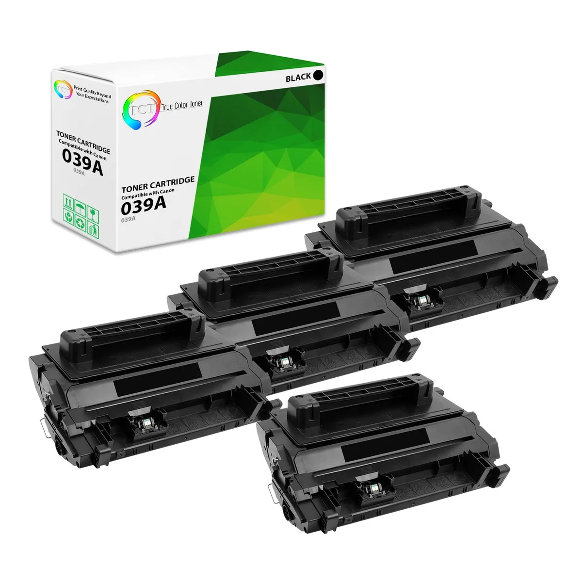 True Color Toner True Color Toner 039A 4-Pack Black Toner Cartridge 11000 Pages — product photo