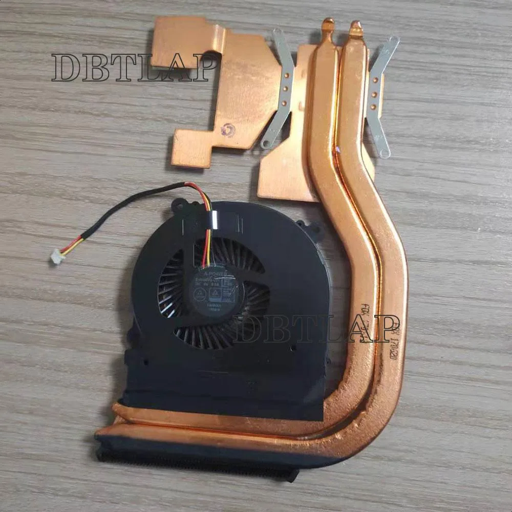 Black laptop cooling heatsink with fan for A-POWER BS5405MS-02Y