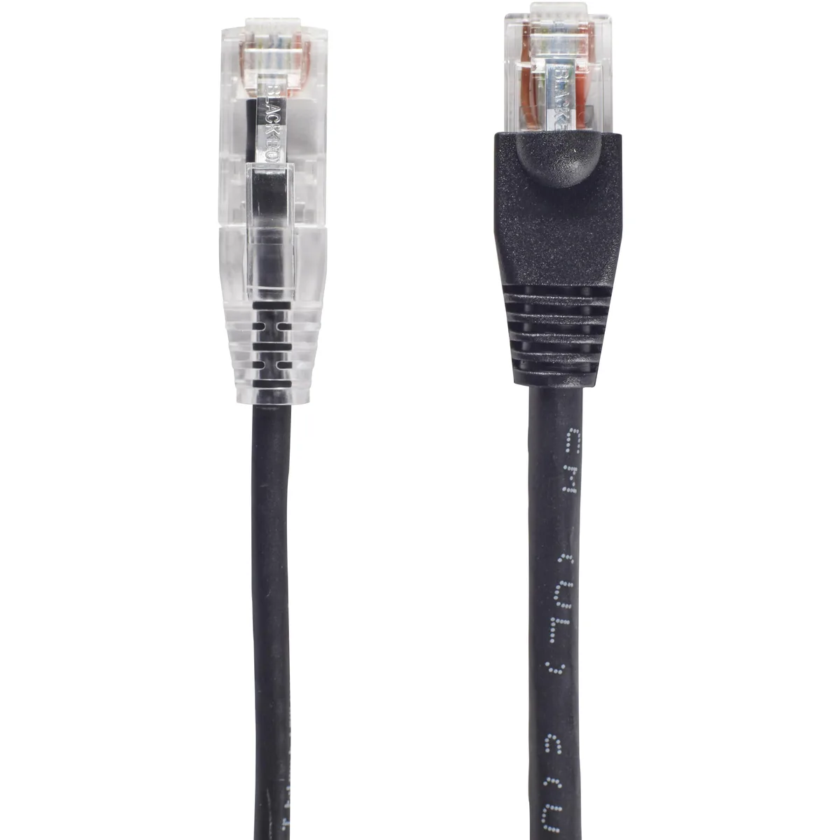 Black Box Corporation Black Box C6APC28-BK-12 CAT6A 500-MHz 28-AWG Stranded Ethernet Patch Cable 12 — product photo