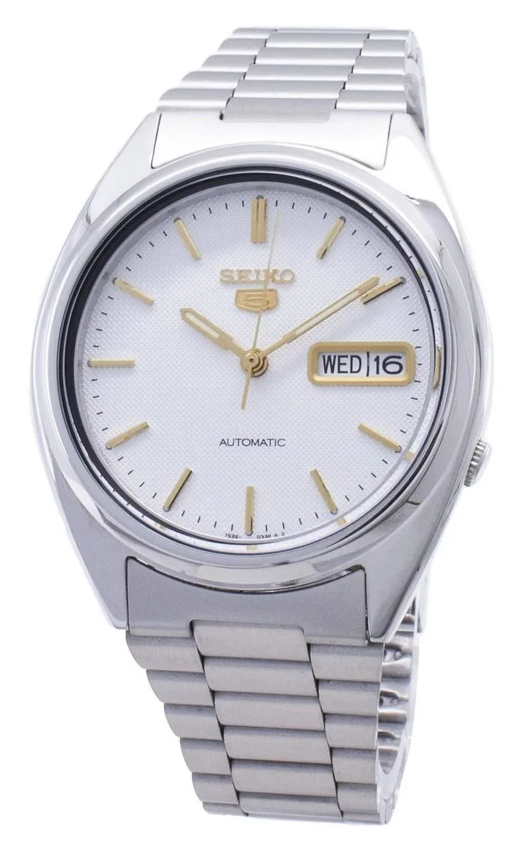 Seiko Seiko 5 SNXG47K1 37.00 mm White Dial Automatic Watch — product photo
