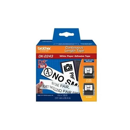 Brother Brother DK-2243 Direct Thermal Paper Roll 4 in x 100 ft — product photo