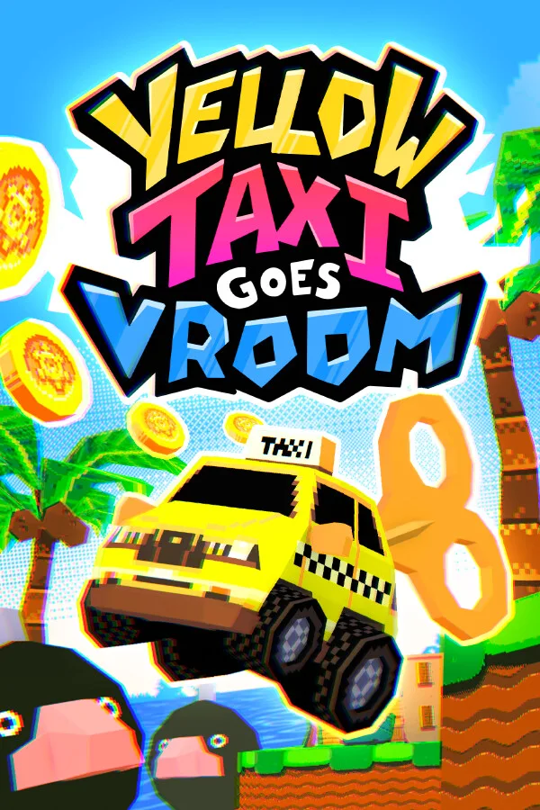 Those Awesome Guys Those Awesome Guys Yellow Taxi Goes Vroom downloadable game — product photo