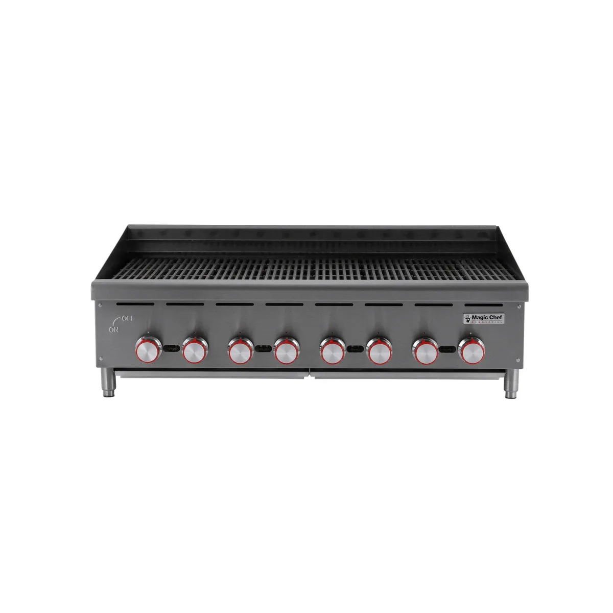 Magic Chef Magic Chef 48 in. Commercial Countertop Radiant Charbroiler Stainless Steel — product photo