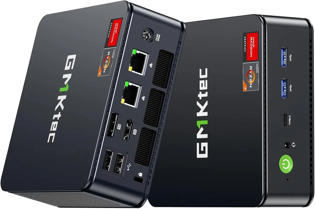GMKtec GMKtec M5 Ultra Black 32GB+512GB barebone mini PC — product photo