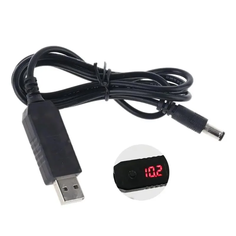 HETAI Digital Technology Co.,Ltd HETAI Digital Technology Co.,Ltd USB 3.0 to 5.5x2.1mm Adjustable 5V-12V Cable — product photo
