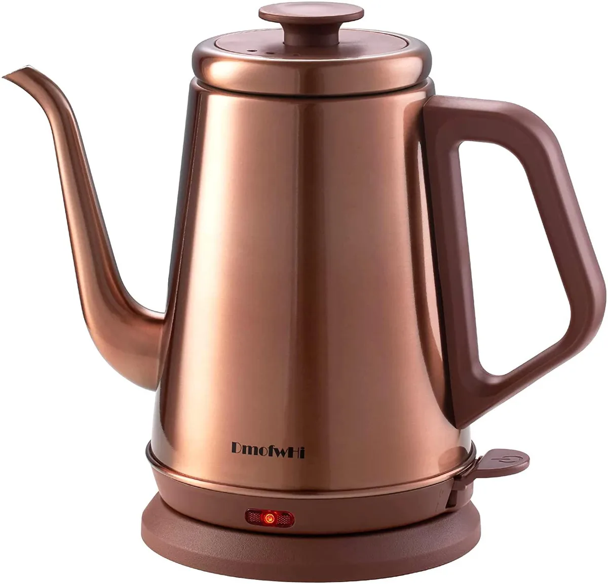  DmofwHi 1000W Gooseneck Electric Kettle 1.0L Copper — product photo