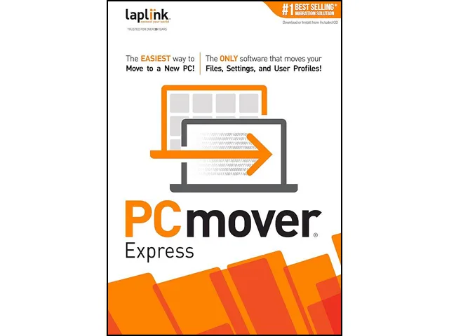 Laplink Software Inc Laplink Software Inc PAFGPCMX0B000P0RTDML PCmover Express v11 1 Use utility — product photo