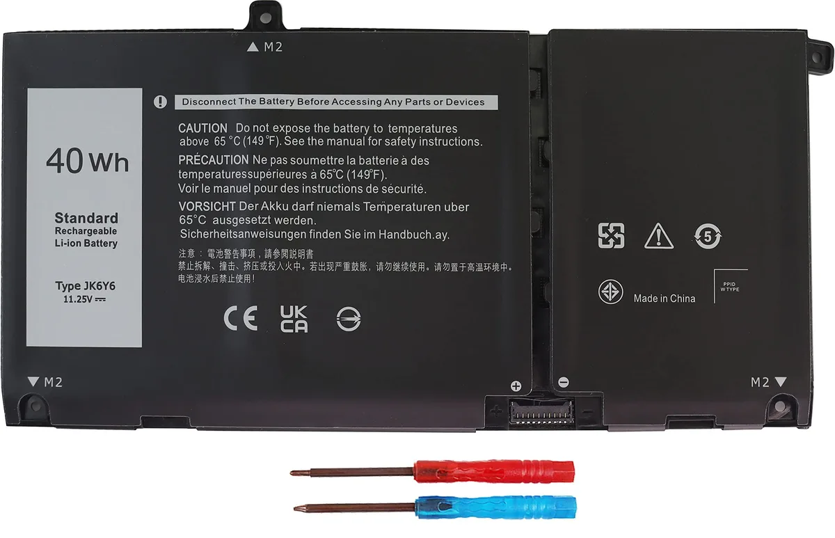 01AV406 40Wh laptop battery for Dell Inspiron Latitude Vostro — product photo