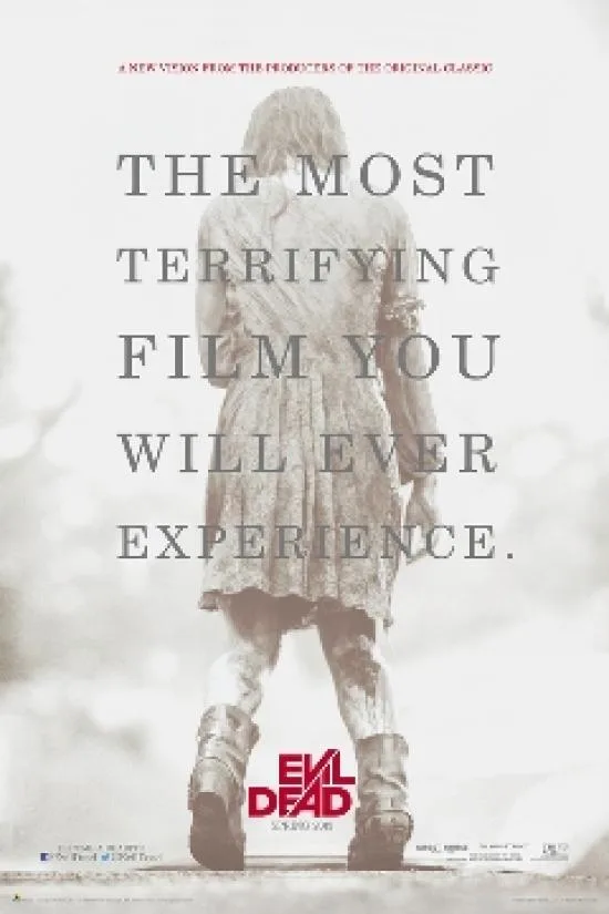 The Evil Dead poster, 24 by 36 inches, rolled in tube