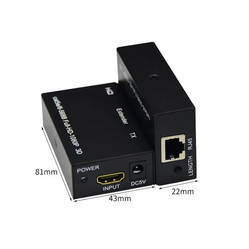 YINGHUA YINGHUA 1080P HDMI Extender Splitter 60M KVM Switch — product photo
