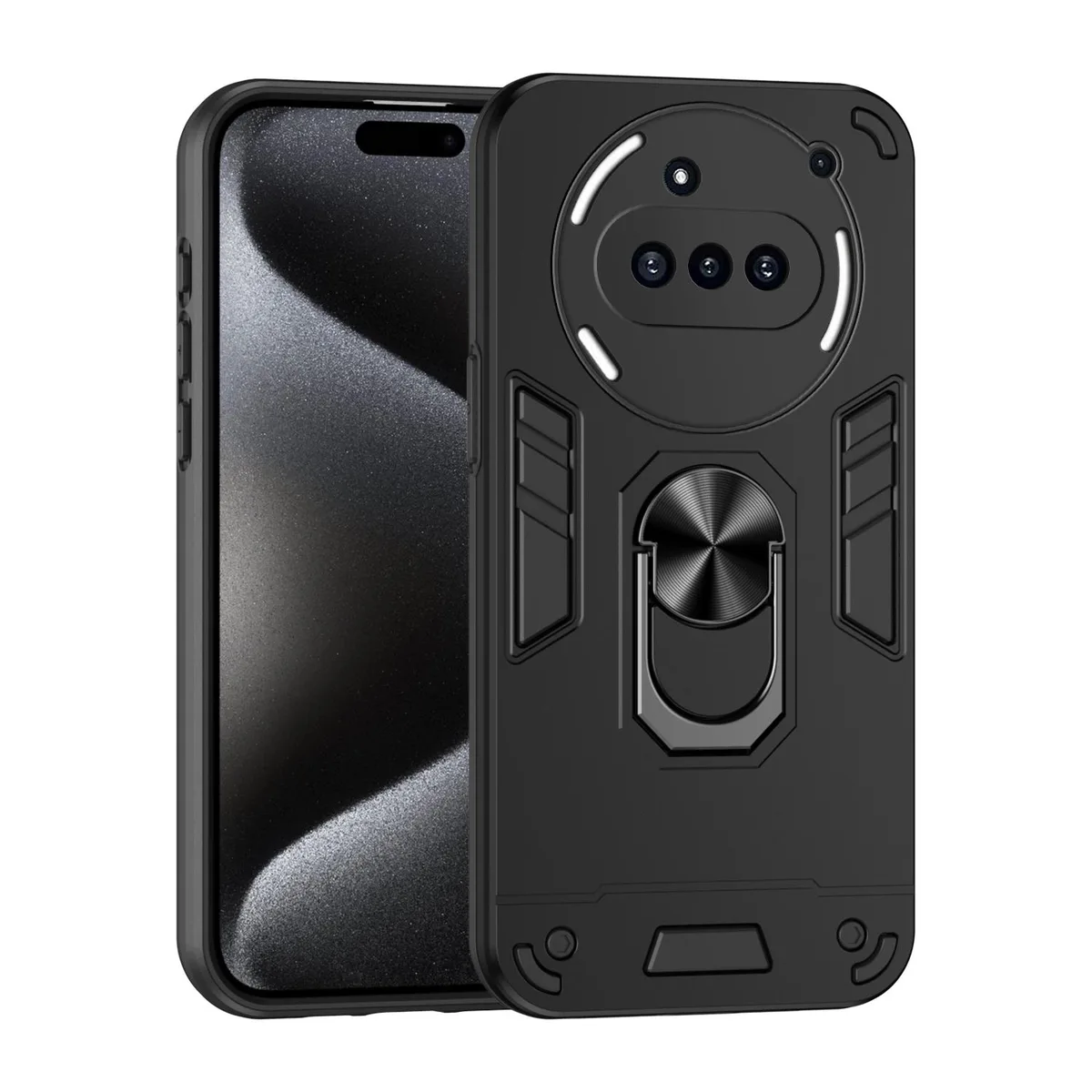 TYJKeJi TYJKeJi KickStand Case for Nothing Phone 3a Black — product photo