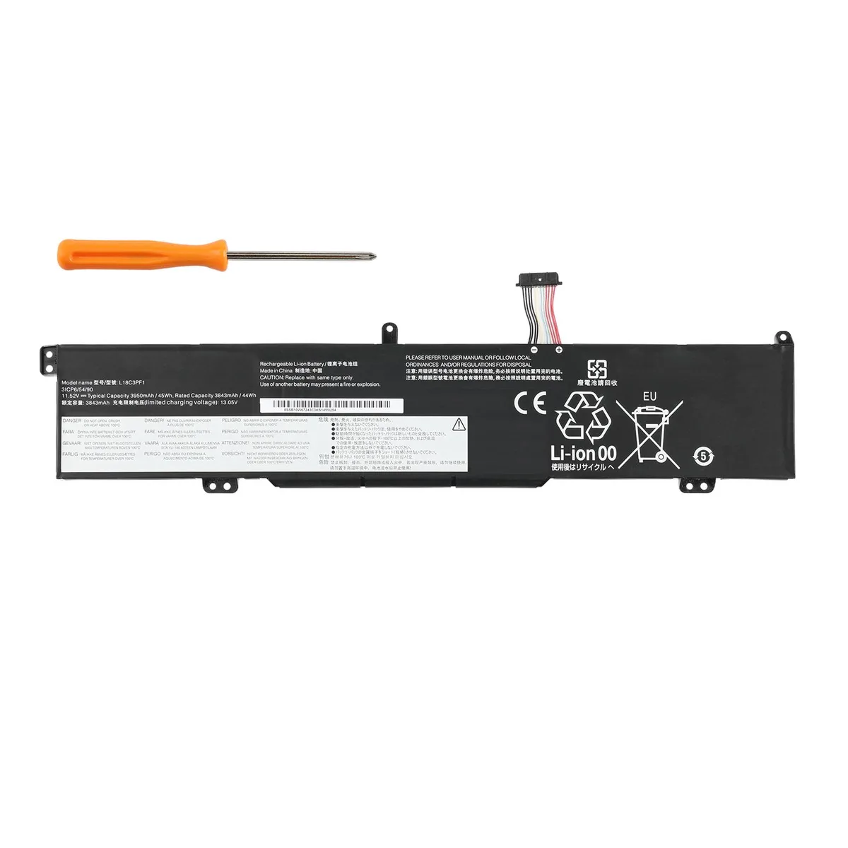 KingSener KingSener L18C3PF1 11.52V 45Wh 3950mAh laptop battery for Lenovo Ideapad L340-15IRH L340-17IRH — product photo