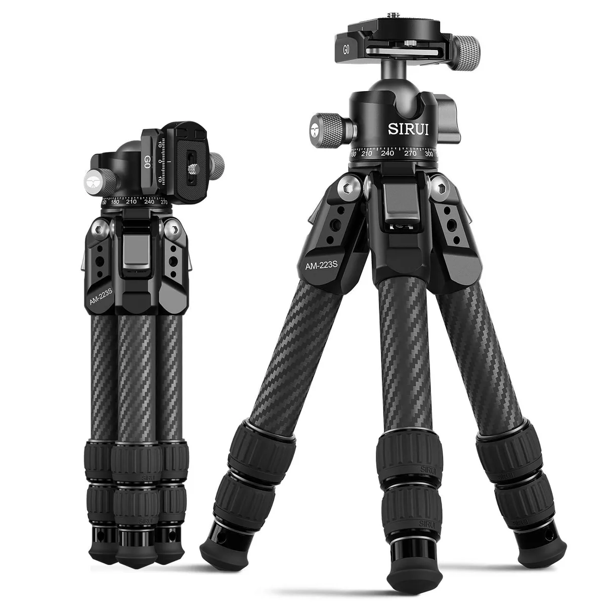 Sirui Sirui AM-223S+G0 Carbon Fiber Desktop Tripod 2 in 1 accessory — product photo