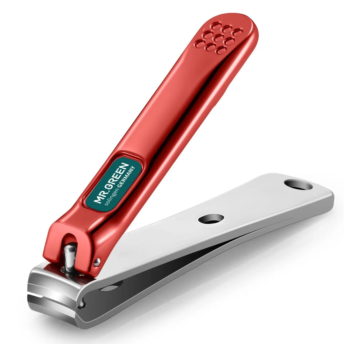  BeGreen 1136 curved stainless-steel scissors medium-red 3.1 x 3.2 x 9.4 cm 0.05 kg — product photo