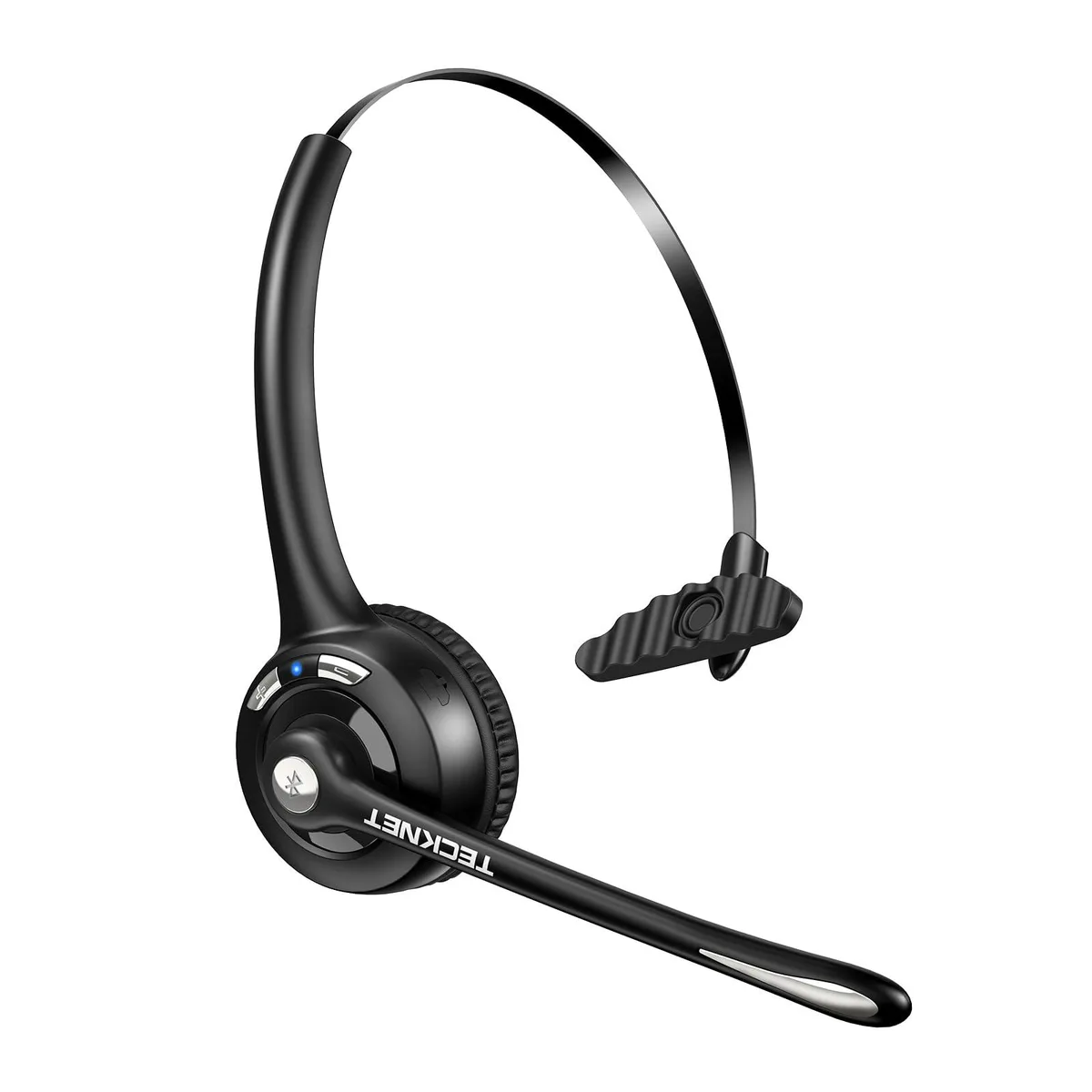  CNet HS004 Single-Ear Bluetooth 5.2 Headset with Noise-Cancelling Microphone — product photo