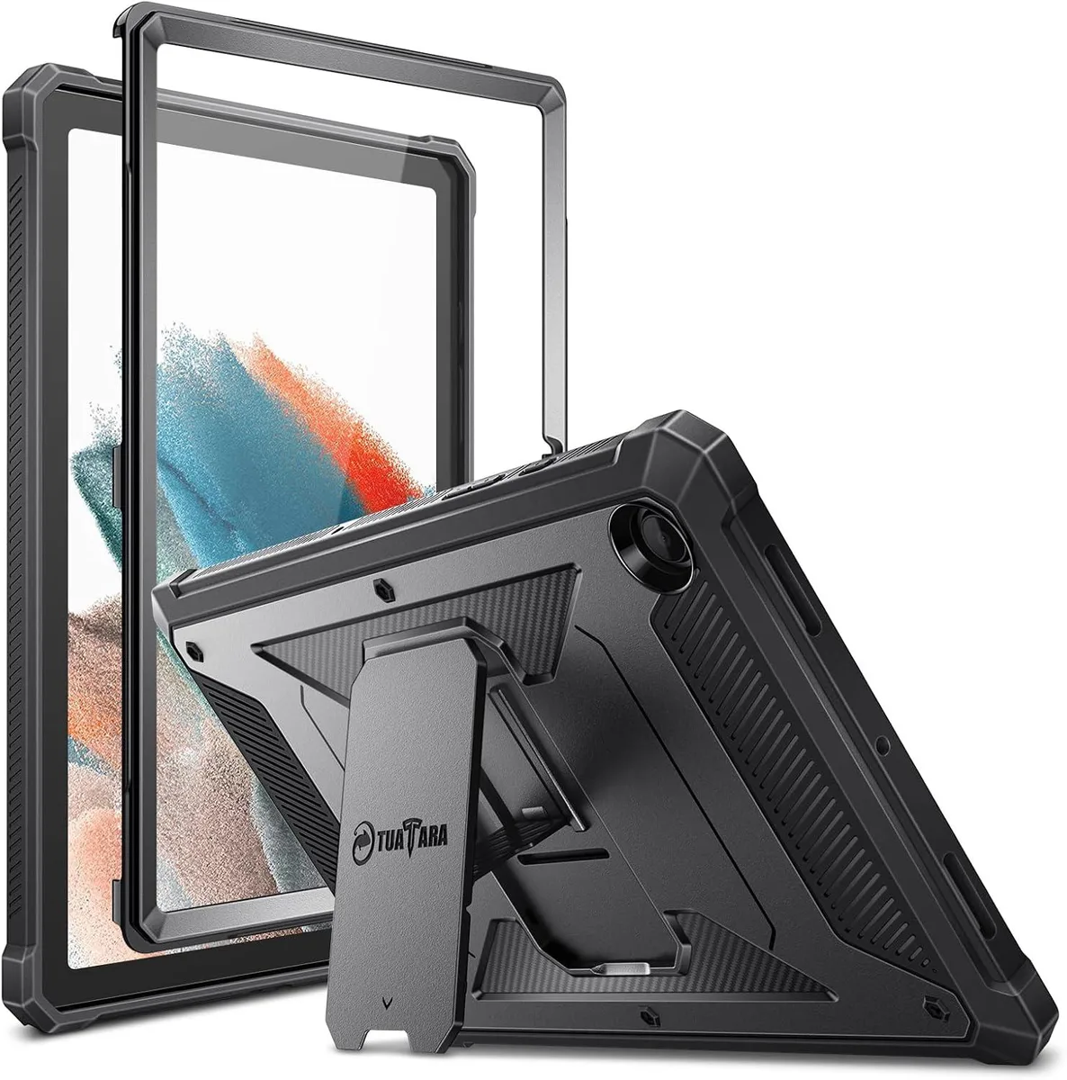 Kootion Kootion Shockproof Laptop Case for Galaxy Tab A8 10.5 Inch 2022 (SM-X200/X205/X207) Black — product photo