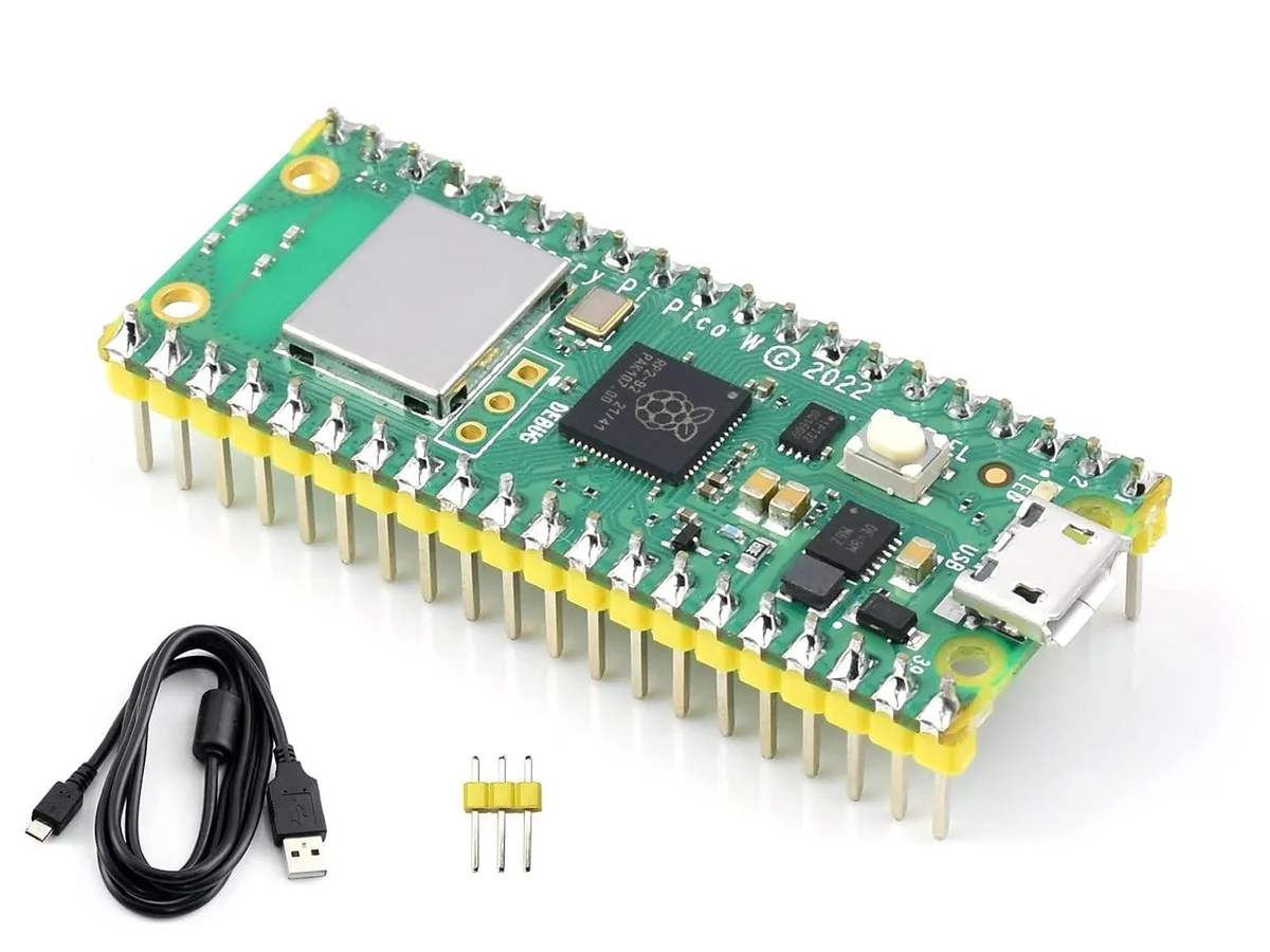 LORDWORLD LORDWORLD Raspberry Pi Pico W Development Board Pre-Soldered Headers RP2040 — product photo