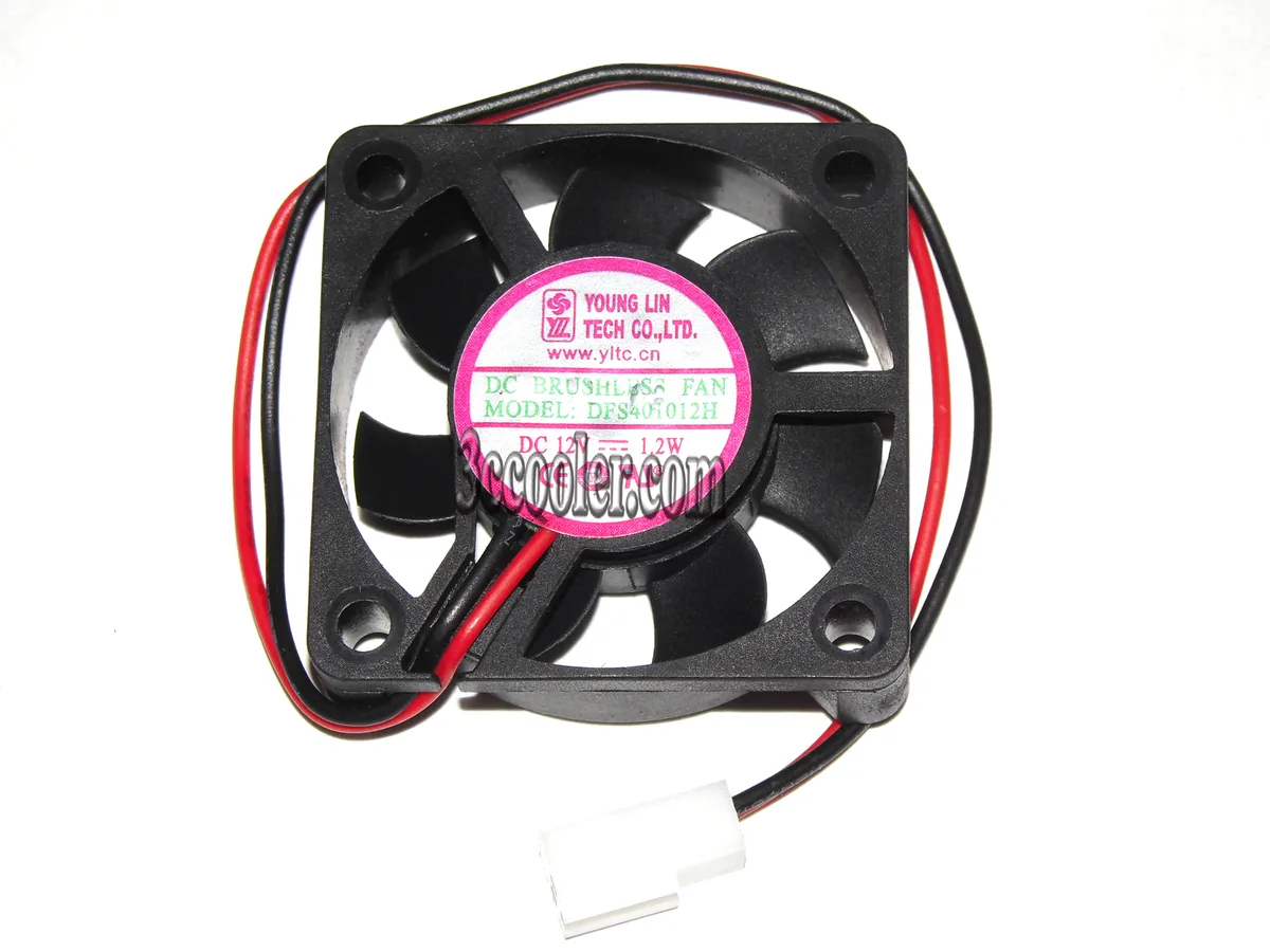 OEM Industries OEM Industries DFS401012H 40mm 12V 1.2W 2-pin CPU cooler — product photo