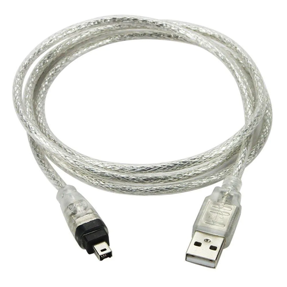 Fervit Fervit USB Male to Firewire IEEE 1394 4Pin Male iLink Adapter Cable 1m for DCR-TRV75E DV — product photo