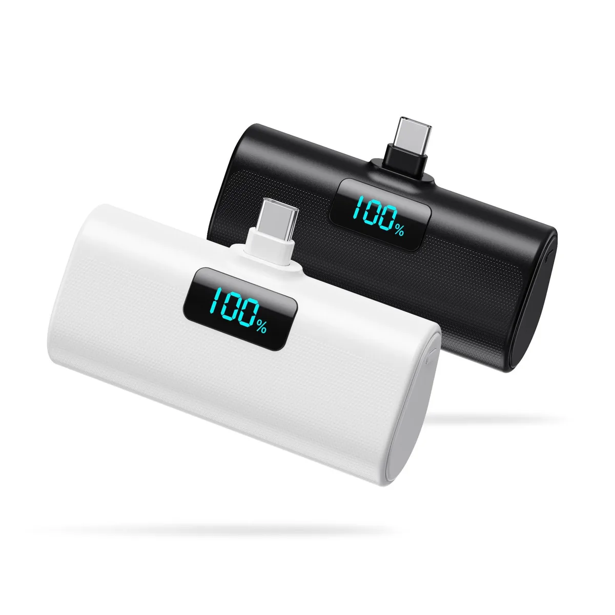  HETP HX45X9 2-Pack USB-C Power Bank 5200mAh Black — product photo