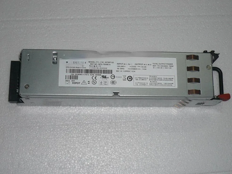 Supersuperuncle Supersuperuncle 750W Server Power Supply For DELL PE2950 X404H JU081 Y8132 N750P-S0 NPS-750BB A — product photo