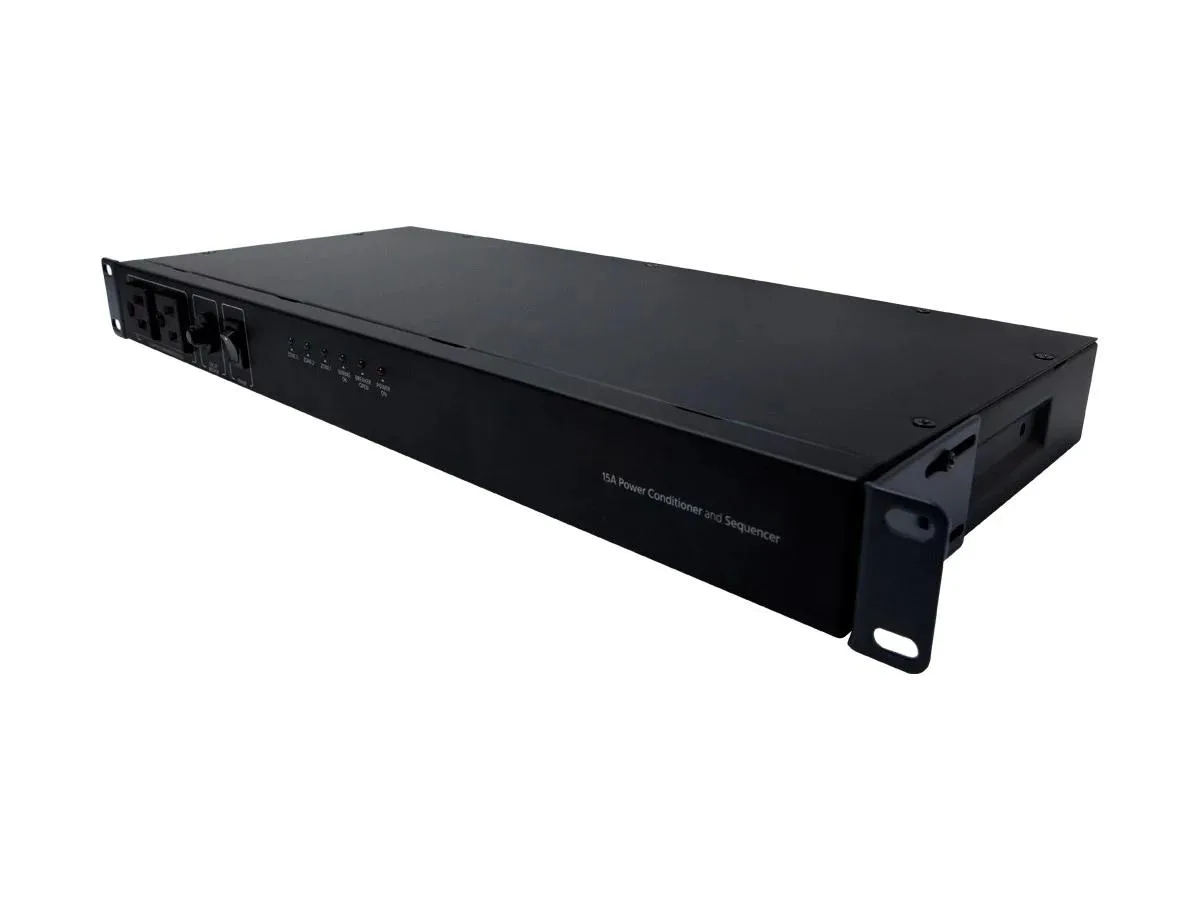 Monoprice Inc. Monoprice 604830 15A Power Conditioner Sequencer 8 Outlets 3 Zones — product photo
