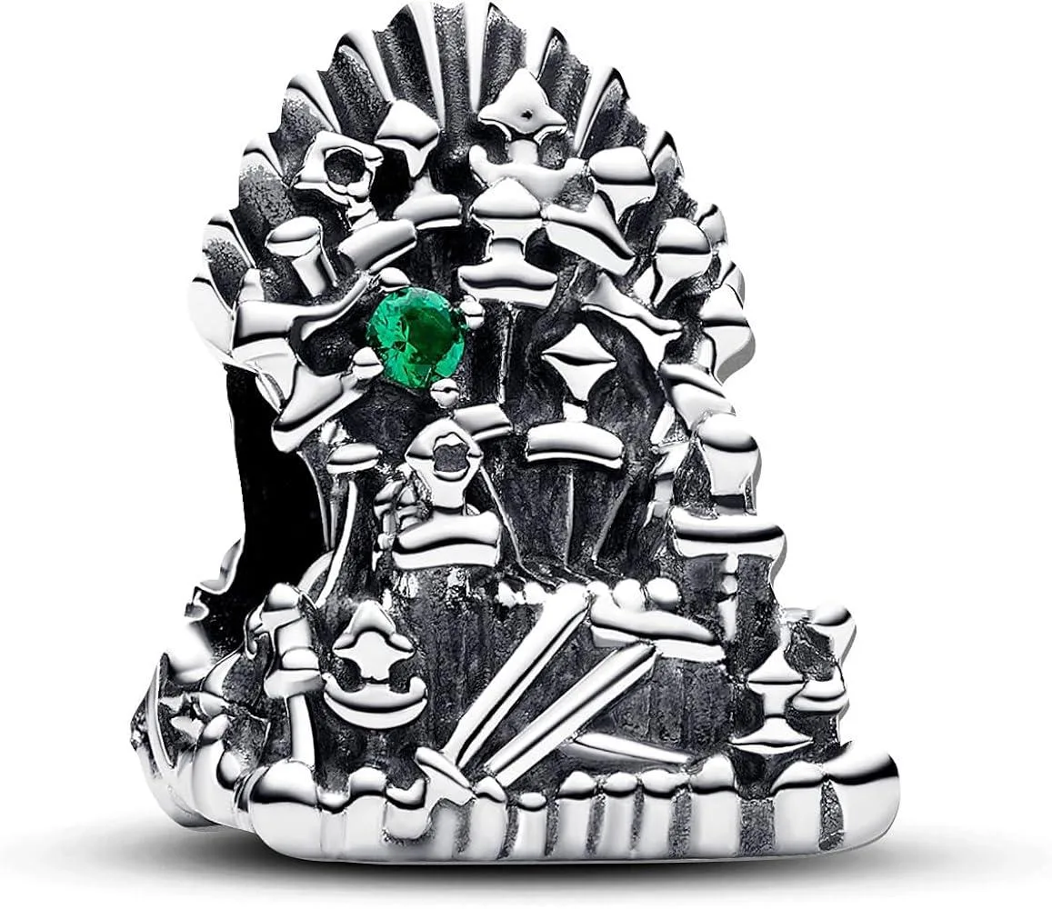 PANDORA PANDORA Game of Thrones Iron Throne Charm Green — product photo