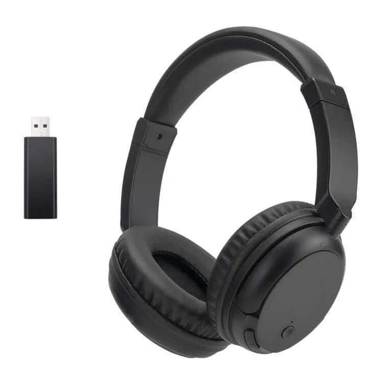 Bipra Bipra 2 in 1 Wireless Bluetooth Headphones Black 40mm 300mAh 30m — product photo