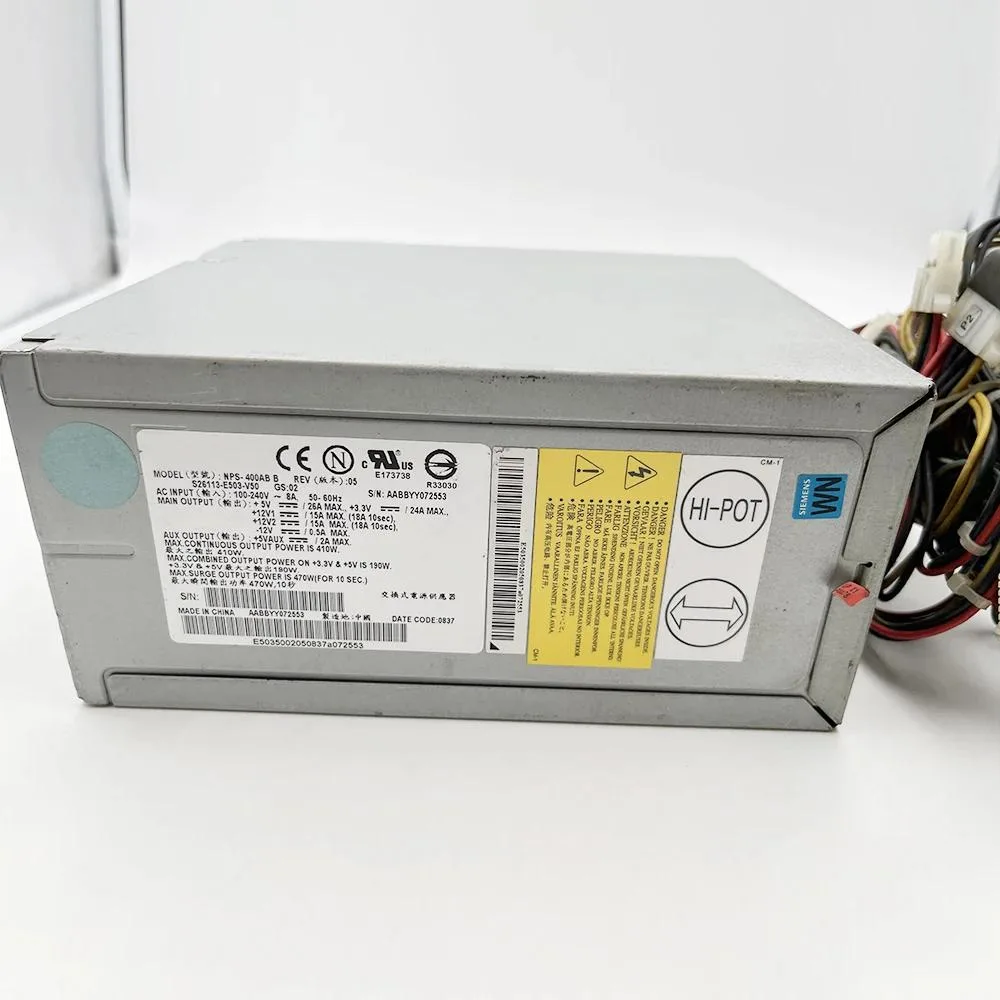 KHACHIMO KHACHIMO NPS-400AB B Industrial Power Supply S26113-E503-V50 400W — product photo