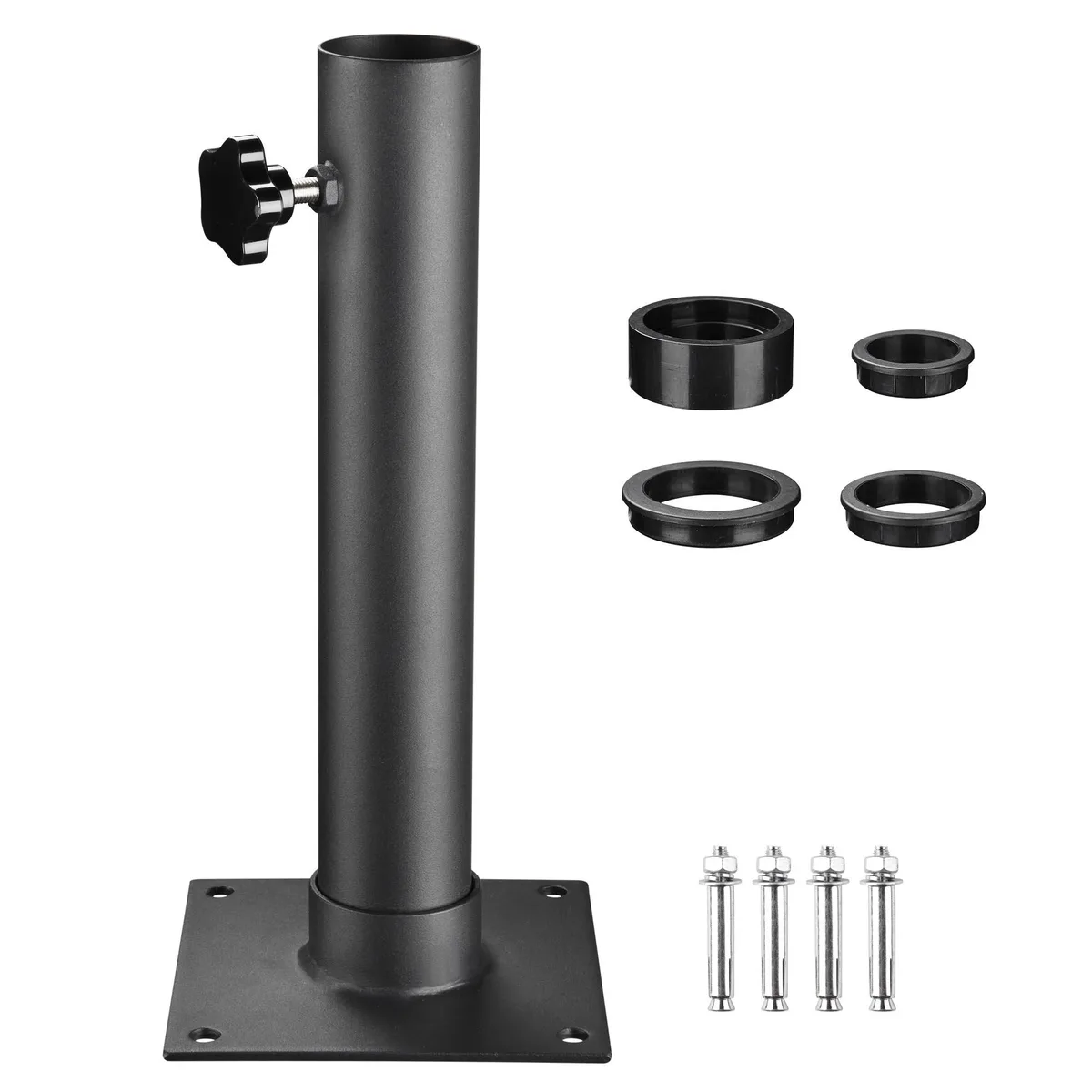 Yescom USA, Inc. Yescom USA, Inc. 22FPS002-FPB-06 Flagpole Base Square Down Lighting — product photo