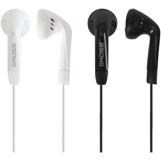 Koss Koss KE7 Earbud Stereophone Combo Pack (2 pairs, 3.5 mm, 4 ft) — product photo