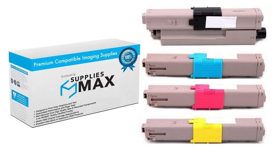 SuppliesMax SuppliesMax High Yield Toner Cartridge Combo Pack 444698HYMP TYPE 17 5000 Pages — product photo
