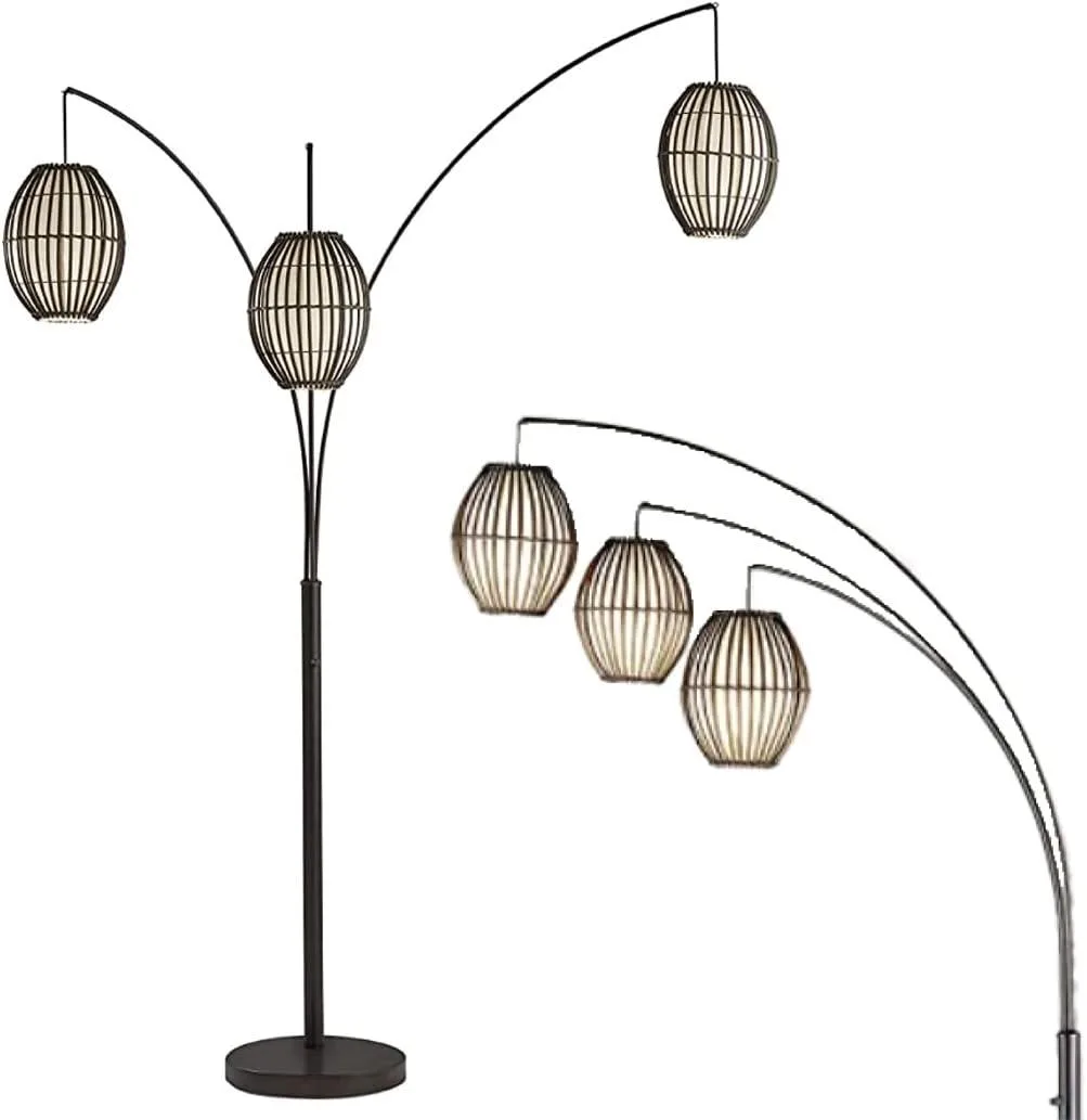 TUKO TUKO Maui Arc Lamp 82 in Antique Bronze floor lamp — product photo