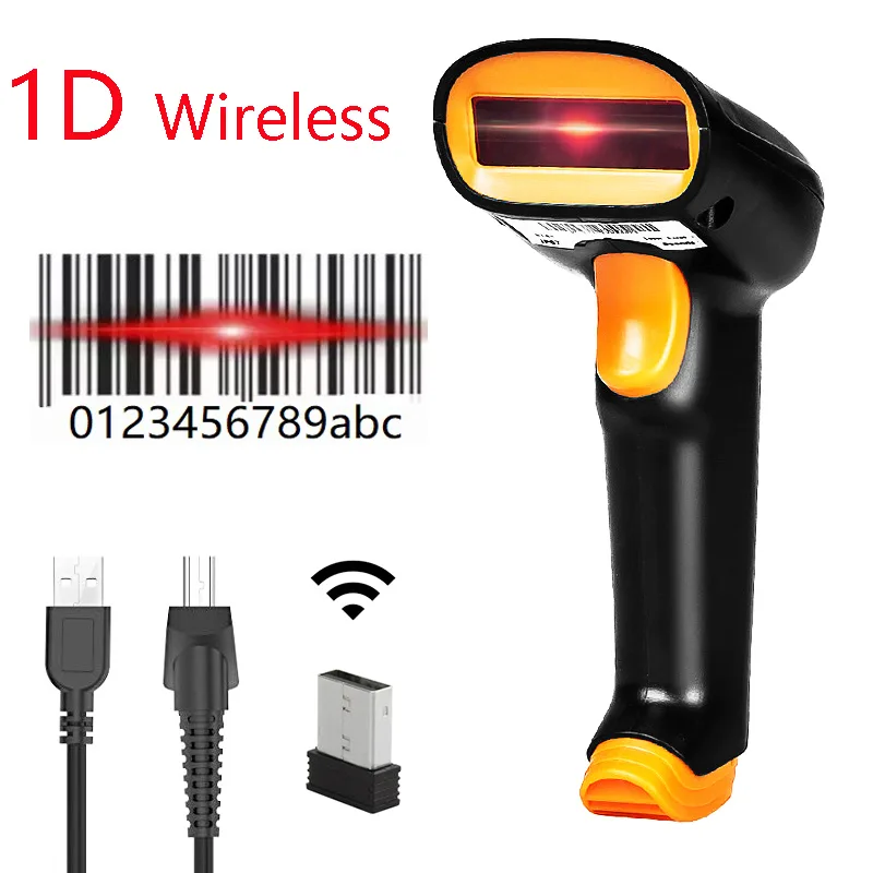 Nexanic Nexanic S6 1D Wireless Barcode Scanner 2.4GHz — product photo