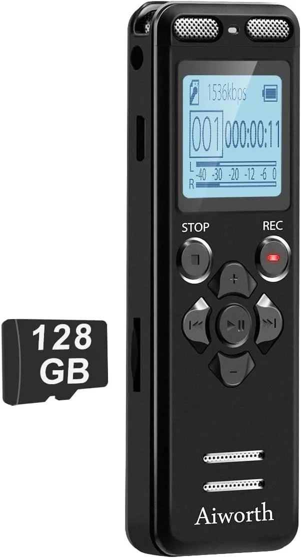 BFKK BFKK E36 136GB Voice Recorder 9860 Hours — product photo