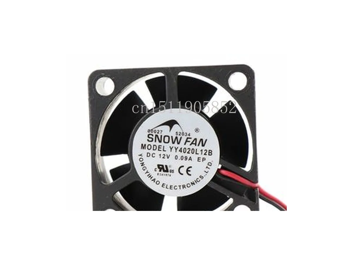 Fans Fans YY4020L12B 40x40x20mm 12V .09A 2-Wire Server Square Fan — product photo