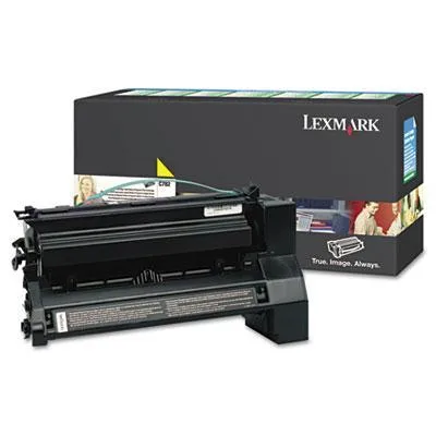 Lexmark C782 yellow toner cartridge in sealed box