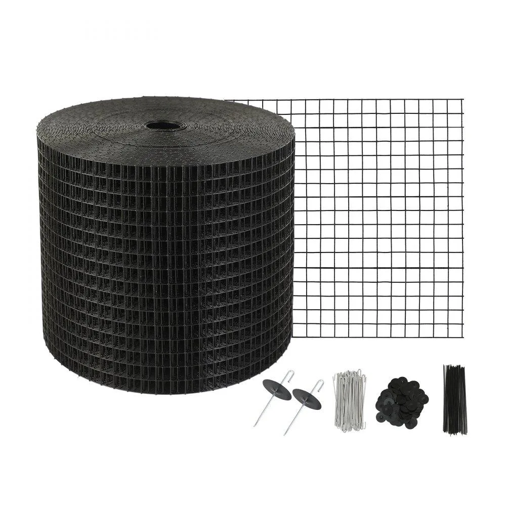 VEVOR VEVOR Solar Panel Bird Guard 6 in x 100 ft 1/2 in Mesh 60 Fasteners 50 Cable Ties — product photo