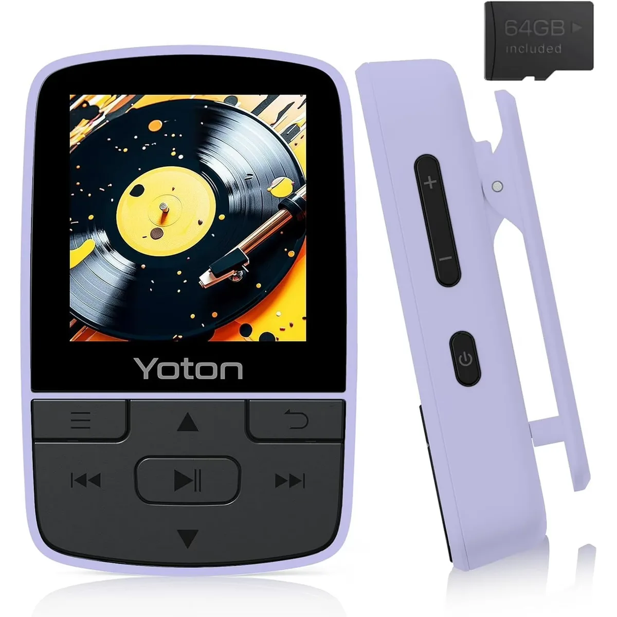 YOTON YOTON YM03PUR 64GB mp3 player Bluetooth 5.2 Purple — product photo