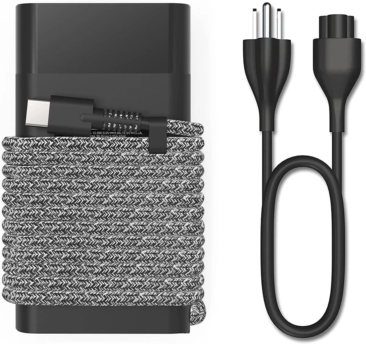 Kenuco Kenuco New Slim 65W 45W USB-C AC Adapter for HP Spectre X360 EliteBook ProBook — product photo