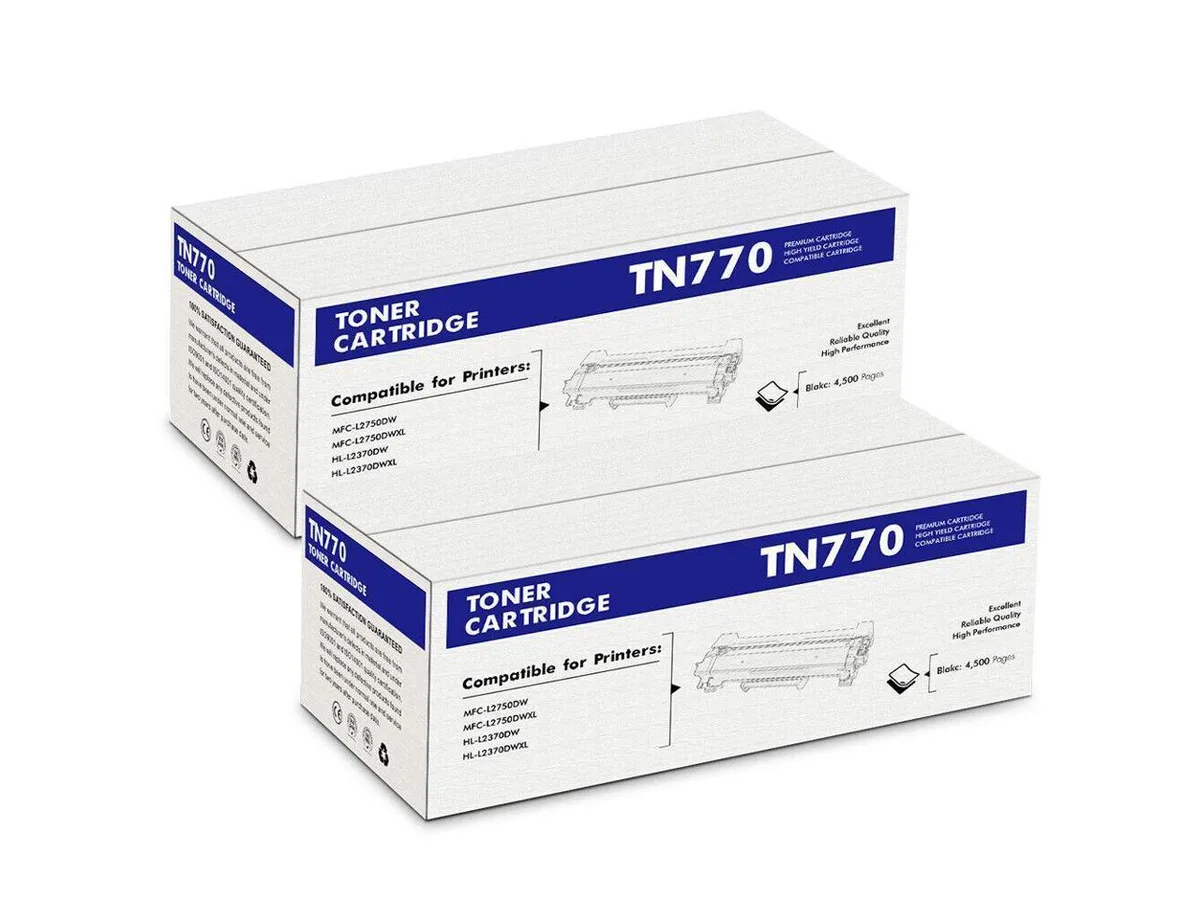 V4ink V4ink TN770 2Pc Black Toner Cartridge 4500 Pages — product photo