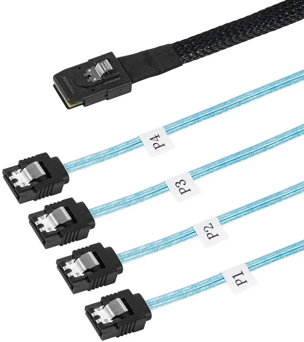 Vszerda Vszerda Mini SAS SFF-8087 to 4 SATA Cable 3.3ft — product photo
